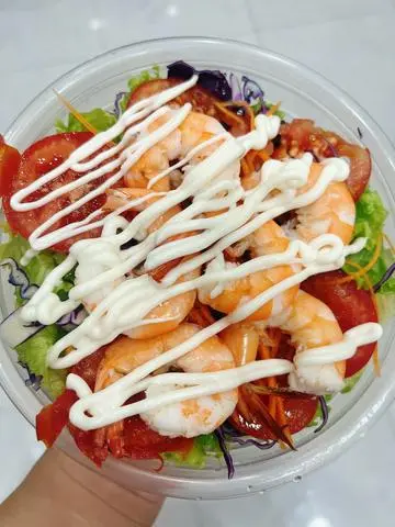 Hình ảnh salad tôm mayo 