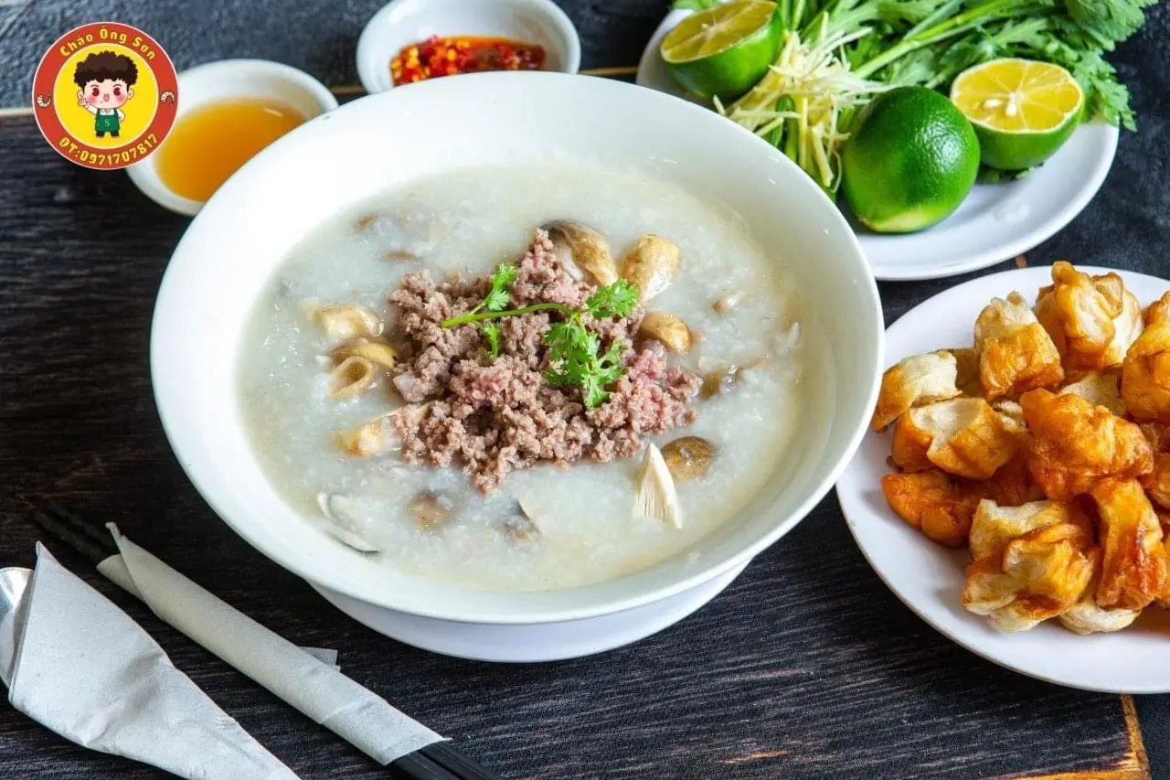 Hình ảnh Cháo bò bằm