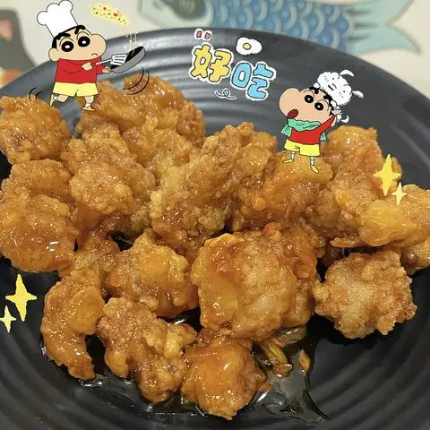 Hình ảnh Sụn gà xào mắm