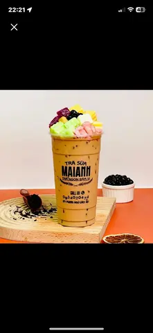 Hình ảnh Trà sữa truyền thống full topping