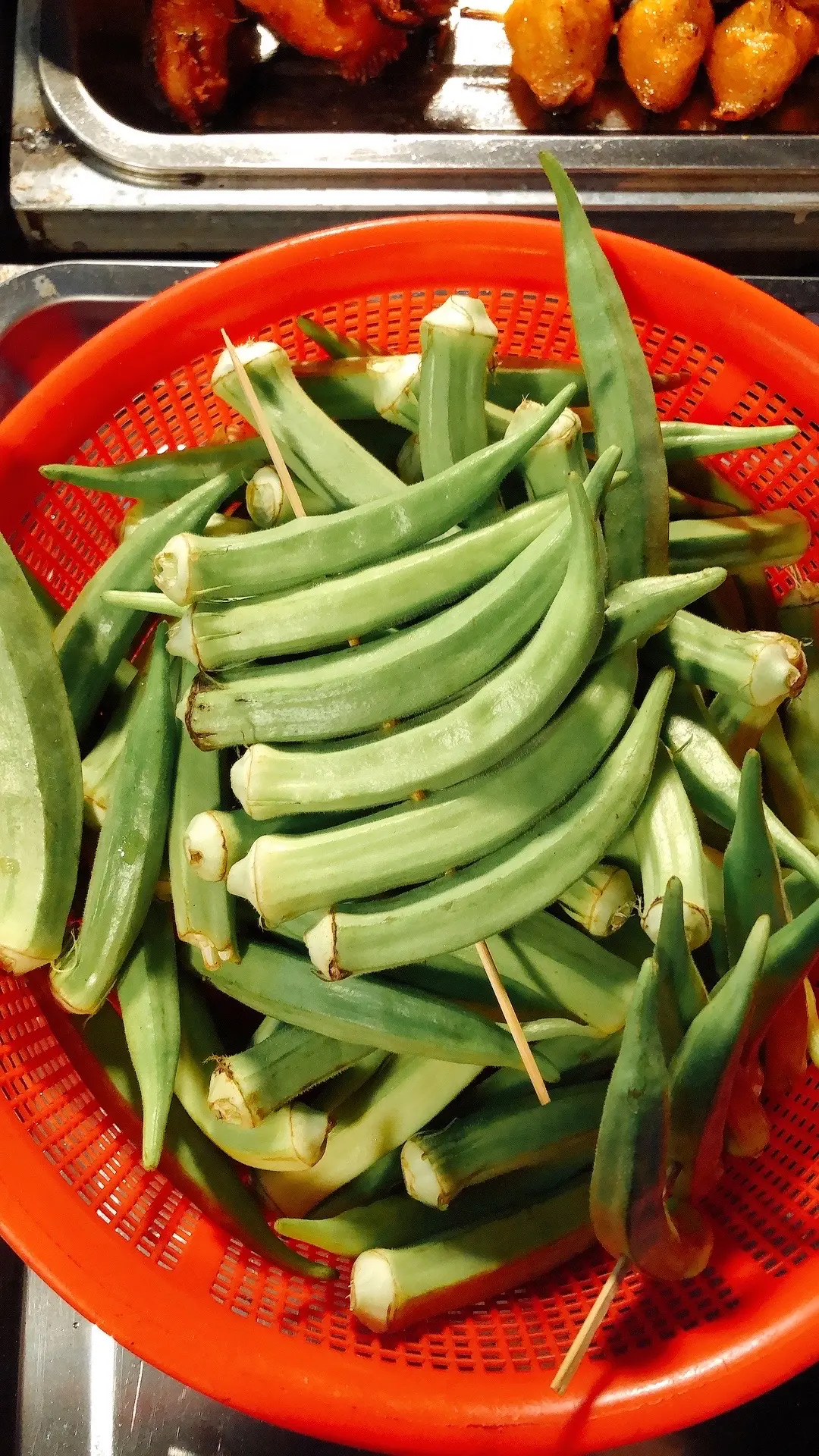 Hình ảnh Đậu bắp - 1 xiên