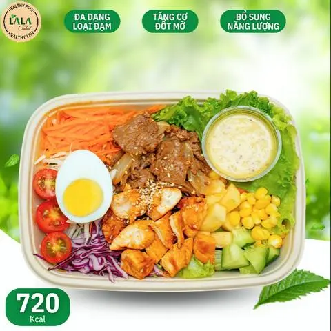 Hình ảnh Salad thập cẩm - Bò - Gà - Trứng