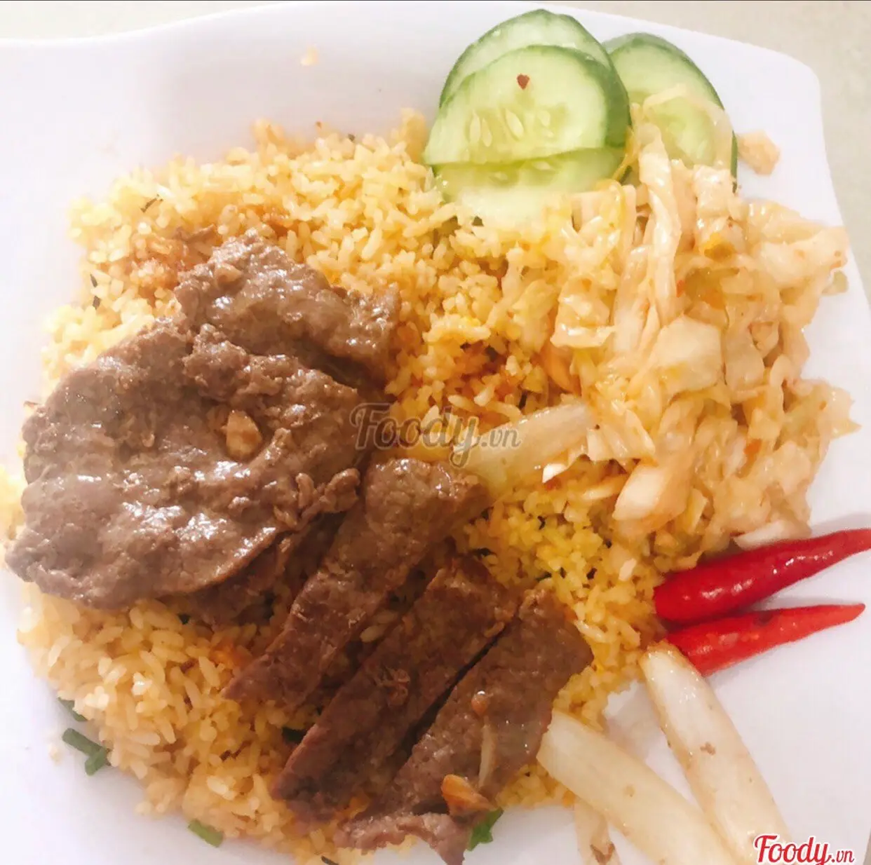Hình ảnh Cơm Chiên Bò Cháy Tỏi