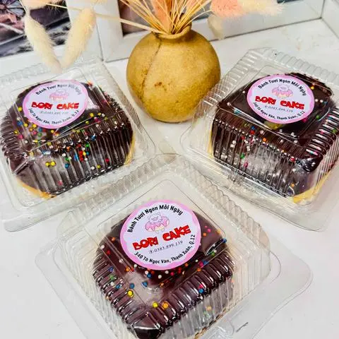 Hình ảnh Donut socola Đen