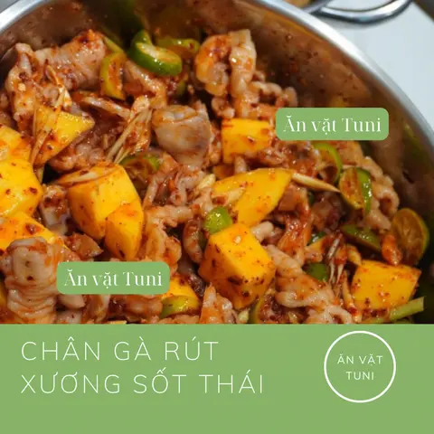 Hình ảnh Chân gà rút xương sốt thái size L