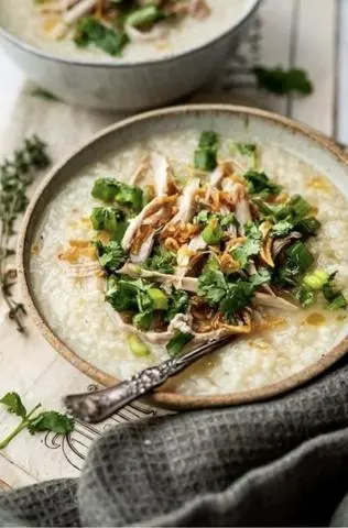 Hình ảnh Cháo gà xé 