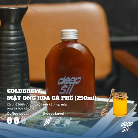 Hình ảnh Coldbrew Mật Ong Hoa Cà Phê (Chai 250ml)