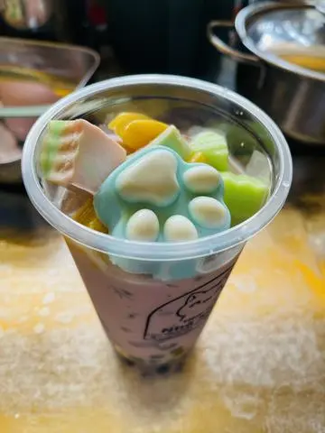 Hình ảnh Trà sữa truyền thống full topping