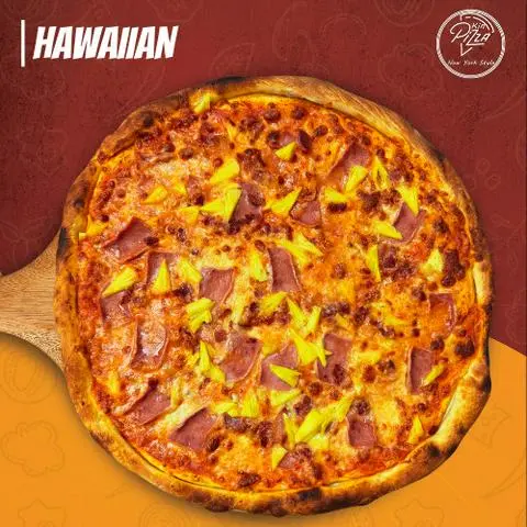Hình ảnh Hawaiian Pizza Kích Cỡ 42Cm