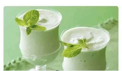 Hình ảnh Sữa chua bạc hà