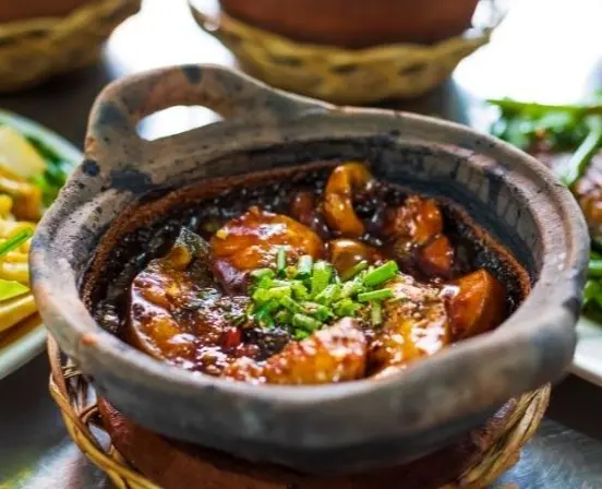 Hình ảnh Cơm cá lóc kho tiêu