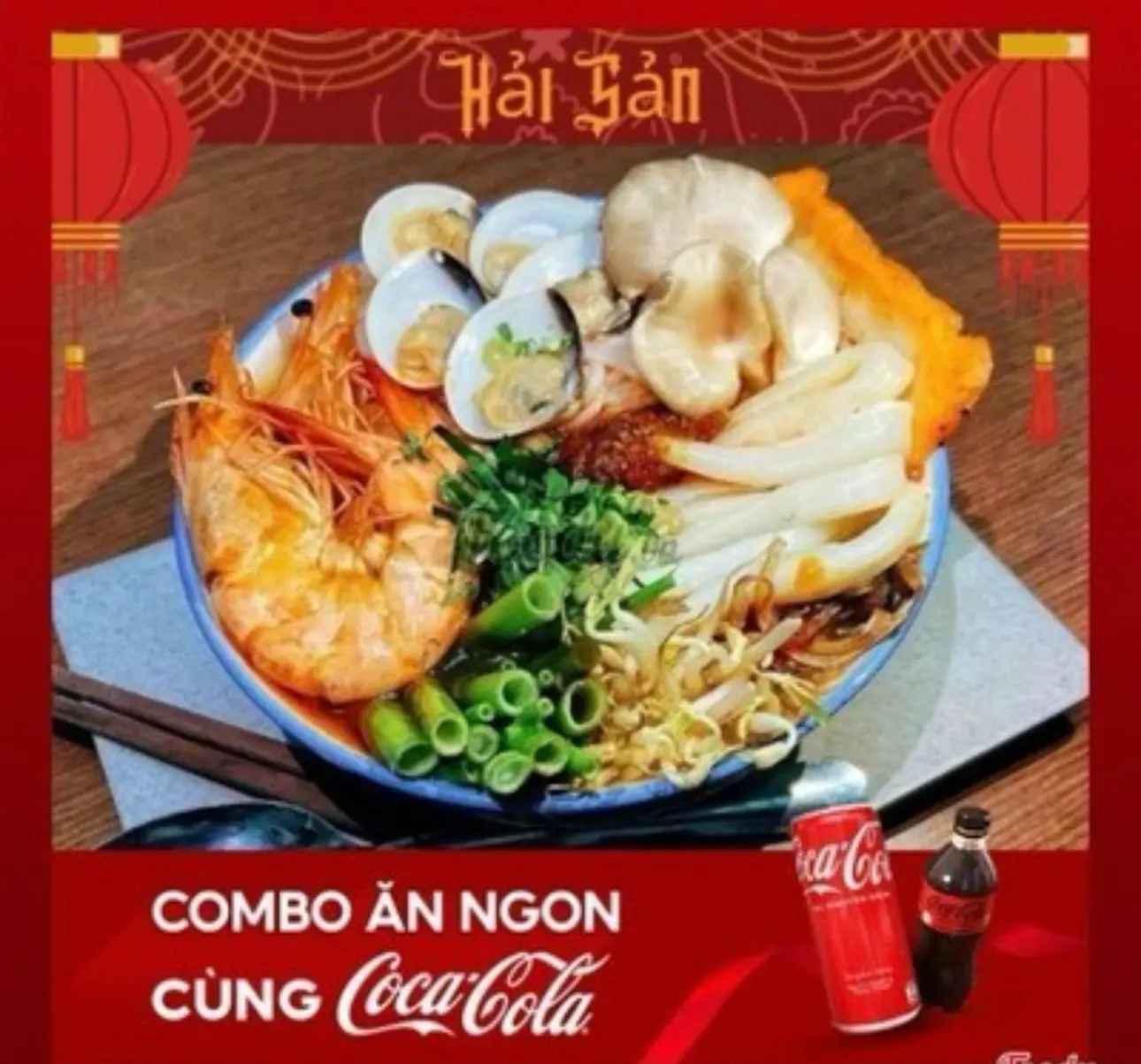 Hình ảnh Combo 3 bún Thái đặc biệt - 3 coca-cola