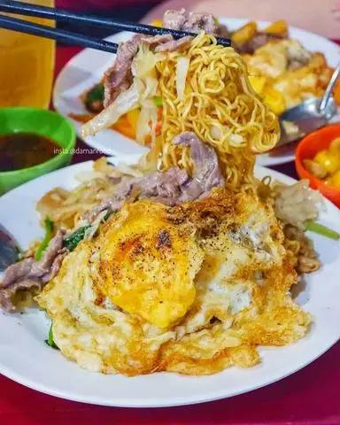 Hình ảnh mì gói xào bò trứng 