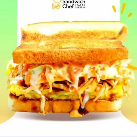 Hình ảnh Sandwich Gà Teriyaki  - Chicken Sandwich with Teriyaki Sauce - BÁN CHẠY
