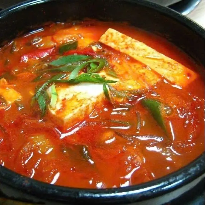 Hình ảnh Soup KimChi Chả Cá