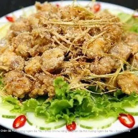 Hình ảnh Chân gà rút xương rang muối tôm - Nhỏ 