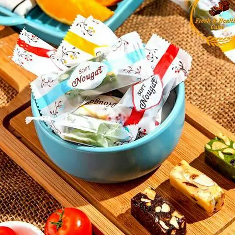 Hình ảnh Kẹo nougat 100gr mix đủ vị