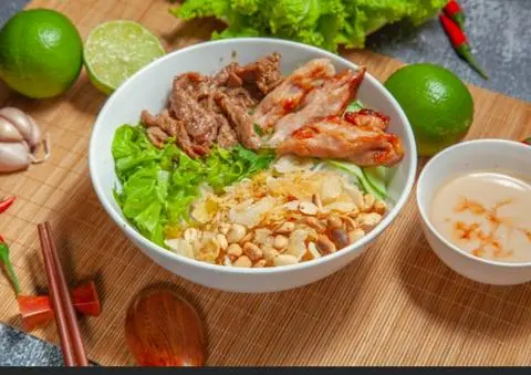 Hình ảnh Bún Bò Nem Nướng