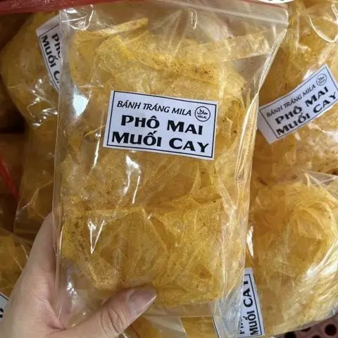 Hình ảnh Bánh Tráng Phô Mai Cay