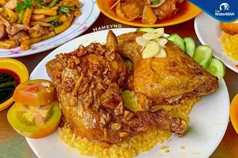 Hình ảnh Cơm Gà Bơ Tỏi (má đùi)