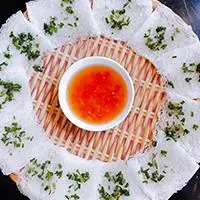 Hình ảnh Combo Bánh Hỏi Lá Hẹ 0.5kg Kèm Nước Chấm 150ml