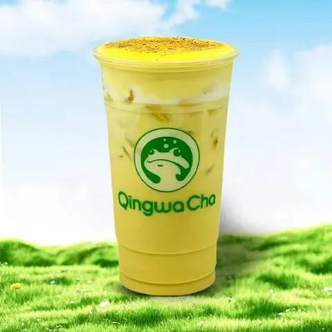 Hình ảnh Lục Trà Sữa Kem Trứng Nướng