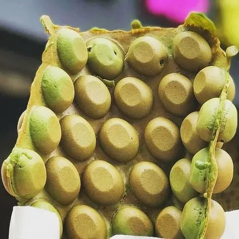 Hình ảnh Bánh trứng gà non vị matcha