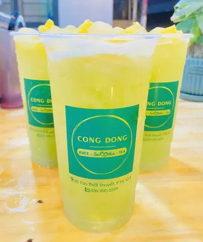 Hình ảnh Trà cóc cóc Đác Đác ly 1000ml