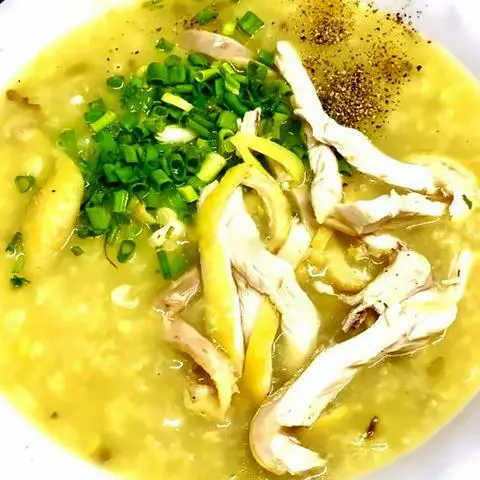 Hình ảnh Cháo gà xé