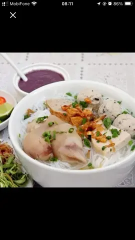Hình ảnh Bún mọc giò