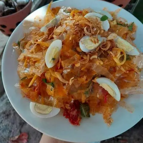 Hình ảnh Bánh tráng trộn