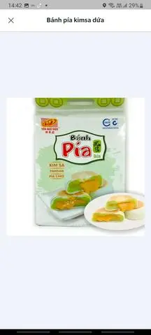 Hình ảnh bánh pía kimsa dưa tân huê viên