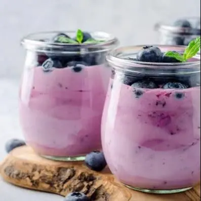 Hình ảnh Sữa chua việt quất