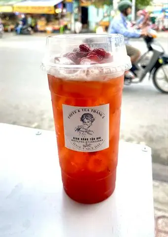 Hình ảnh trà dâu chanh dây