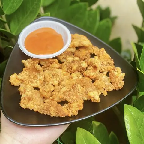 Hình ảnh Da gà lắc phô mai