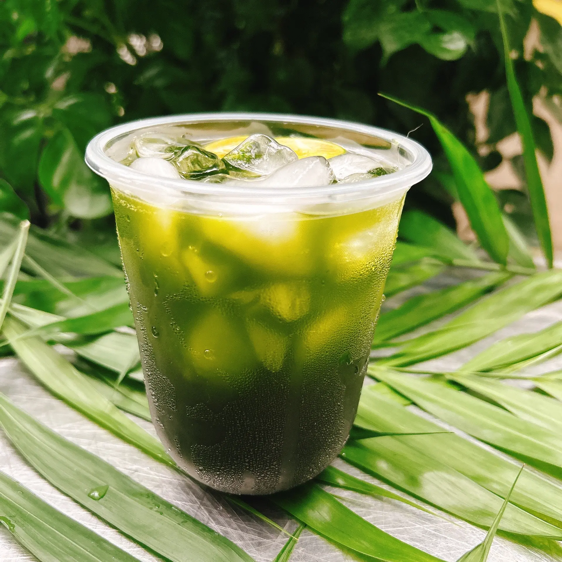 Hình ảnh Trà tắc Thái xanh - 650ml