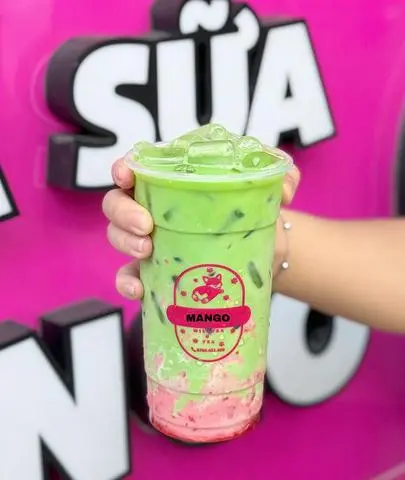 Hình ảnh Matcha Latte Dâu