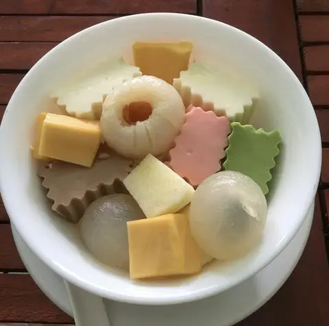Hình ảnh Khúc bạch thập cẩm vải