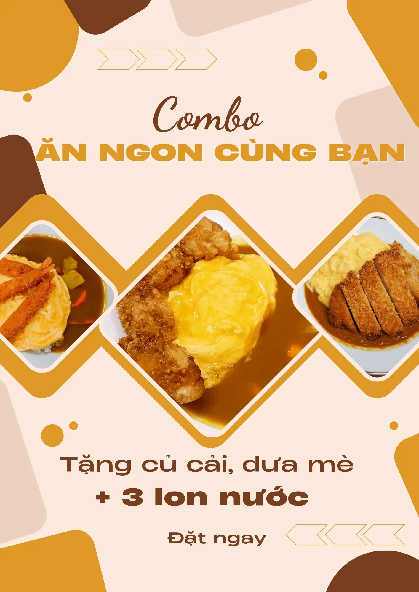 Hình ảnh Ăn ngon cùng bạn (trứng tonkatsu, trứng karaage, trứng tôm), củ cải, dưa mè