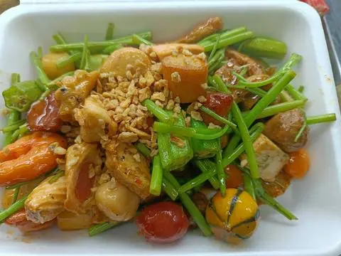 Hình ảnh ComBo Cá Viên Chiên Nước Mắm 70k