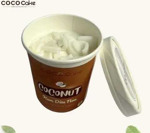 Hình ảnh Hộp kem dừa nhỏ 250g
