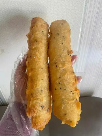Hình ảnh Chuối chiên mè đen