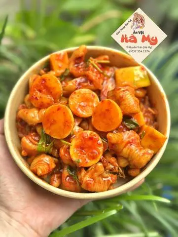 Hình ảnh Chân Gà Mix Trứng Non