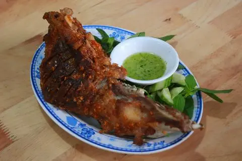 Hình ảnh Má heo nướng