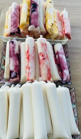 Hình ảnh Combo 5 bịch sữa chua vị nguyên bản