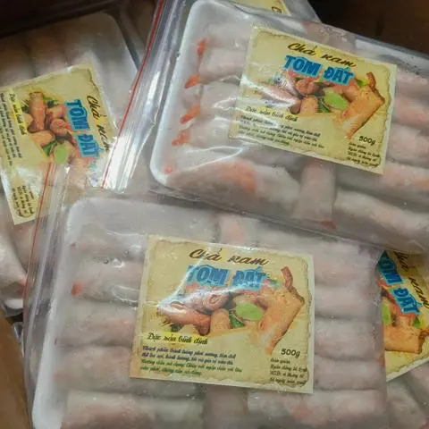 Hình ảnh Chả Ram Tôm Đất Size Lớn - 500 gr
