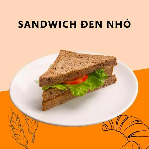 Hình ảnh Sandwich đen kẹp tự chọn size S