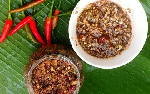 Hình ảnh muối chẵm chéo chuẩn vị tây bắc 