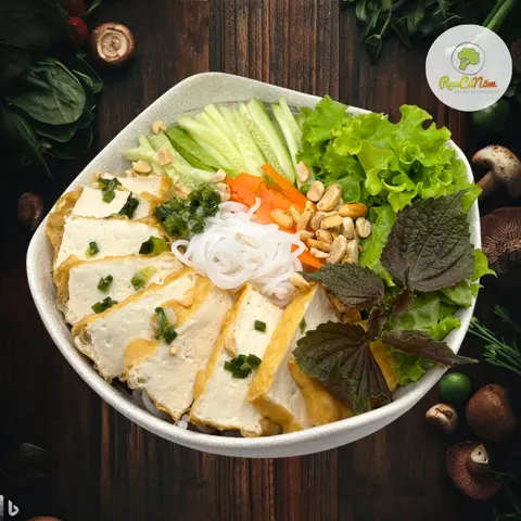 Hình ảnh Bún nước tương chay