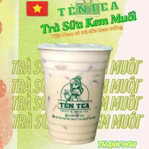 Hình ảnh Trà sữa kem muối
